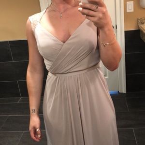 Bridesmaid dress - Champagne gold